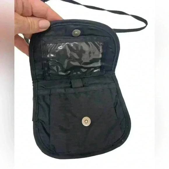 Baggallini Small‎ Black Cross Body Tiny Wallet Purse - Picture 4 of 6